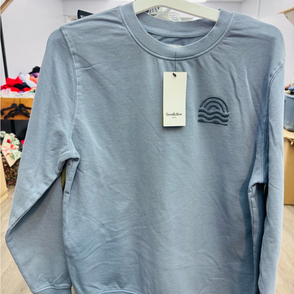 Goodfellow & Co Blue Crewneck Sweater